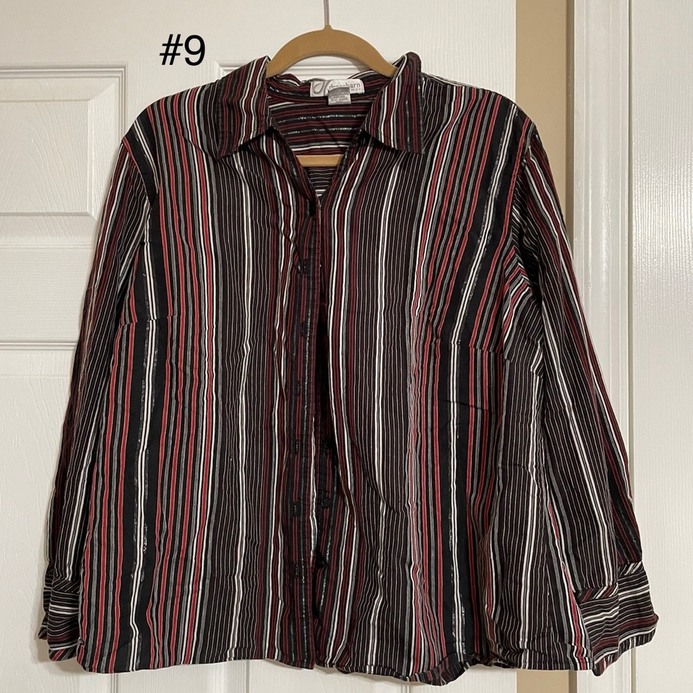 Dress Barn, red white black 18/20